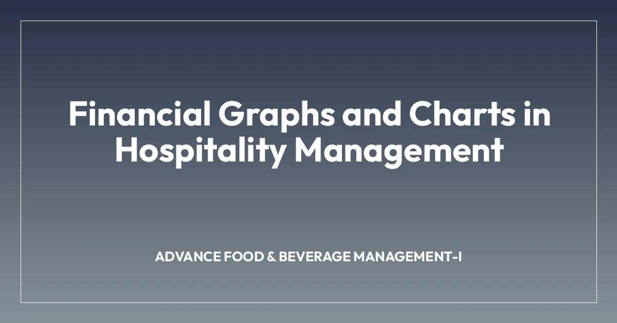 Financial Graphs and Charts in Hospitality Management